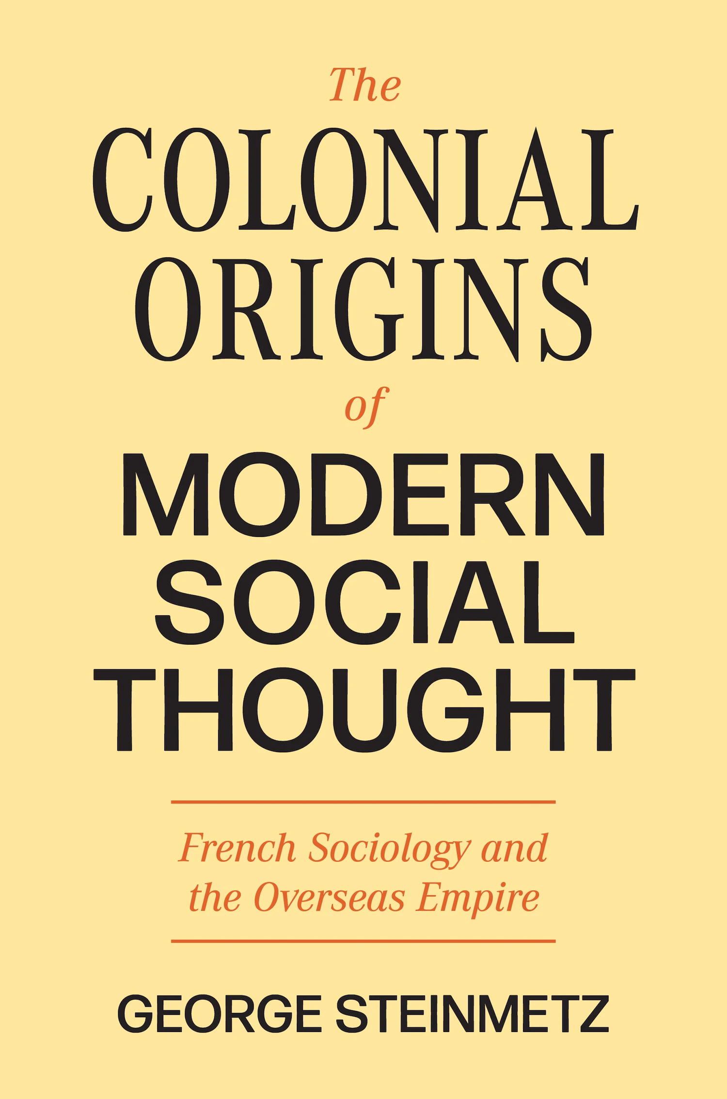 Colonialism and Modern Social Theory main image 0